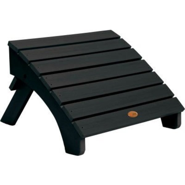 Highwood Usa highwood® Hamilton Folding Adirondack Ottoman - Black AD-OTL1-BKE